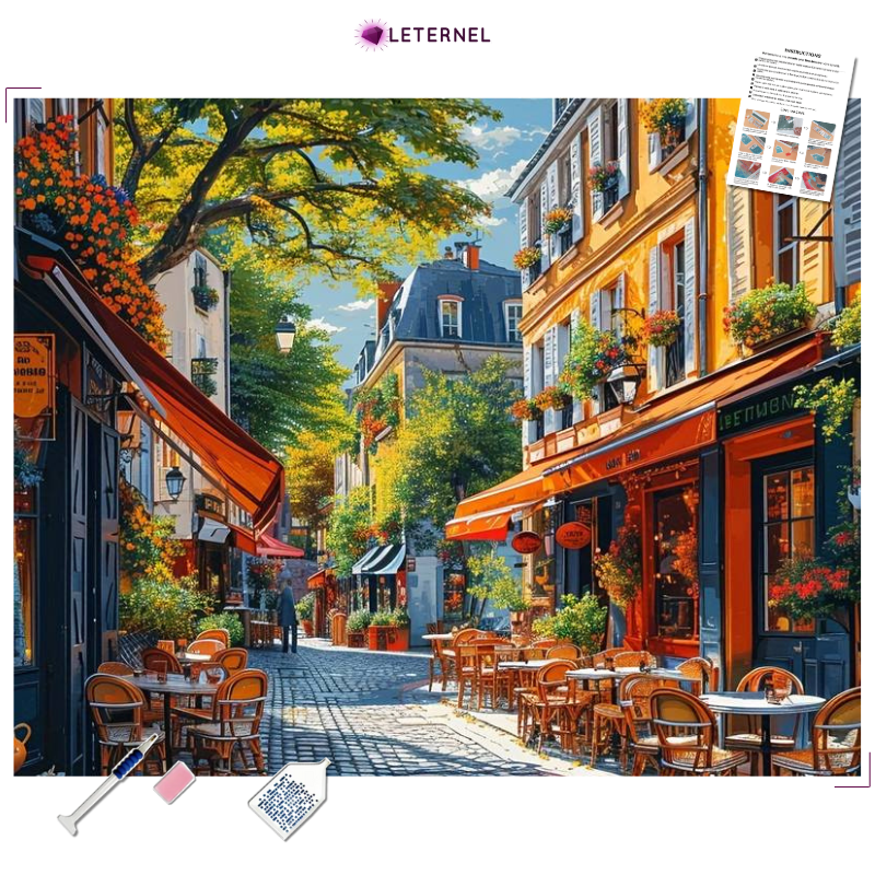 Broderie Diamant - Ruelle Paris